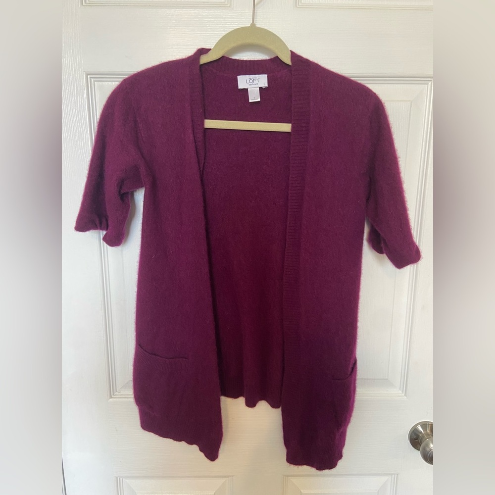 Ann Taylor LOFT Cashmere Cardigan